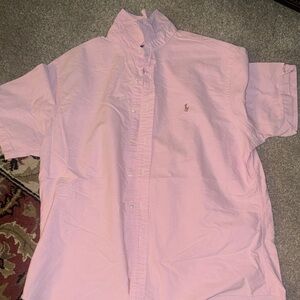 Ralph Lauren Light Pink Casual Button Down Shirt